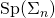 Rendered by QuickLaTeX.com \text{Sp}(\Sigma_n)